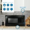 thumbnail image 2 of Danby 700W 0.7 Cubic Feet Convenient User-Friendly Countertop Microwave, Black, 2 of 10