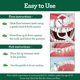 thumbnail image 4 of Hilo dental con palillos GuruNanda 2 en 1 menta, 40 unidades, 4 of 7