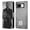 Gabriel, variant on Head Case Designs Officially Licensed AMC The Walking Dead Double Exposure Rick Leather Book Wallet Case Cover Compatible with Google Pixel 8