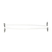 Cooper B-Line BA18 Narrow Light Fixture T-Bar Hanger Fastener Set, (10-Pack)