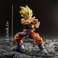 thumbnail image 2 of Dragon Ball Anniversary Super Turtle Style Qigong Battle Damaged Shockwave Goku Figure Model Chassis Car Ornament, 2 of 5