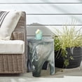 thumbnail image 2 of Meridian Furniture Foligno Green Indoor/Outdoor Concrete End Table, 2 of 8