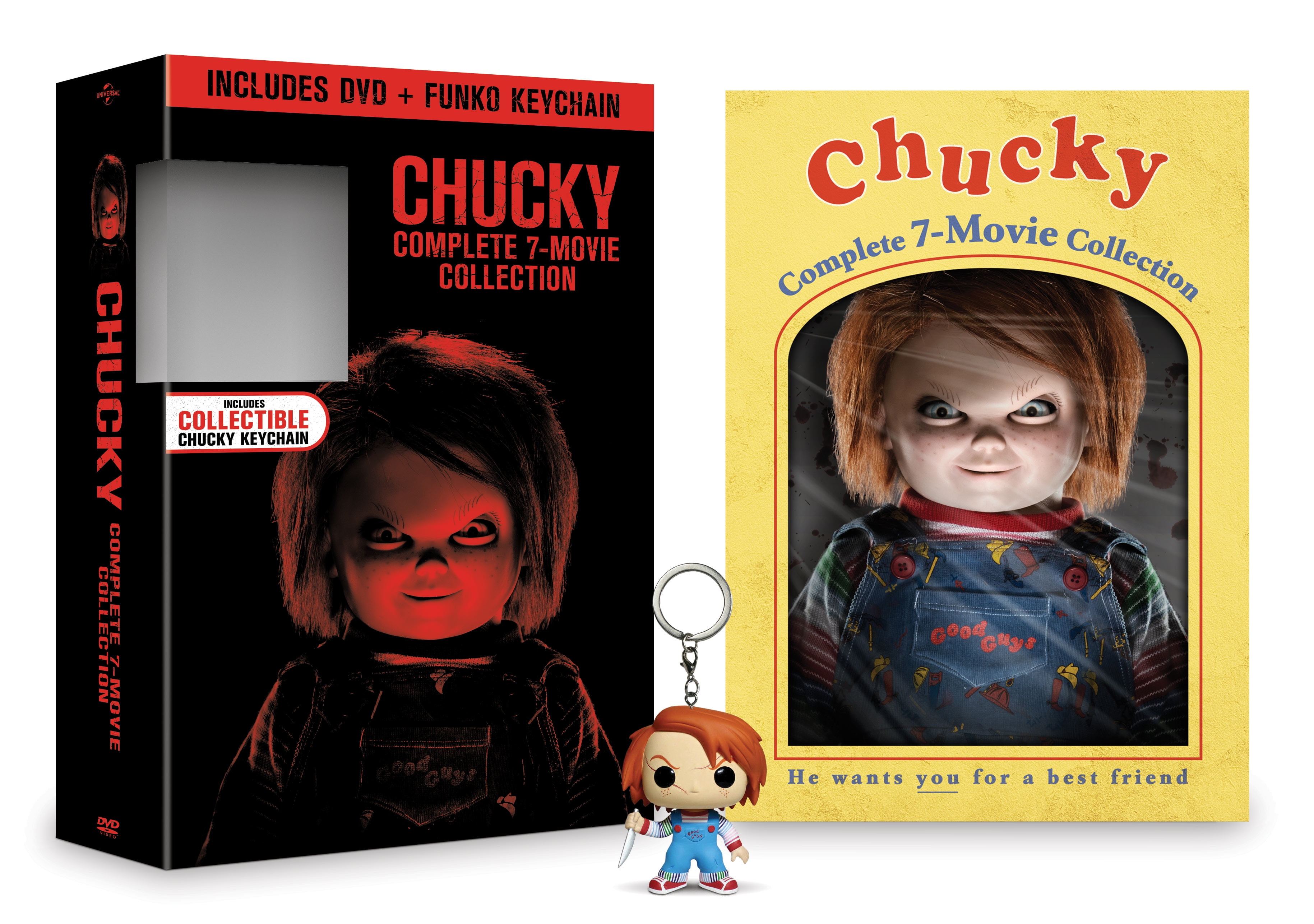  Chucky: Complete 7-Movie Collection [DVD] : Catherine