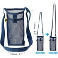 thumbnail image 2 of Water Bottle Bag, Mesh Portable Bottle Holder Carrier Adjustable Shoulder Strap for Sports Hiking Camping, 2 of 6