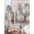 thumbnail image 2 of Purple Flowers Kitchen Dish Towels for Drying Dishes Set of 2, Weeping Spring Floral Bicycle Retro Art Waffle Weave Microfiber Hand Tea Bathroom Towels Quick Dry & Absorbent Towel 15.7x23.6, 2 of 7