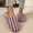 Blue, variant on Fnooota Womens Fuzzy Slippers, Winter Warm Non Slip Stripe House Slippers Home Shoes Pink Size 10-10.5