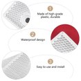 thumbnail image 3 of Mobutofu 10pcs Reflecting Tapes Plastic White High Visibility For Truck Drivers, 3 of 5