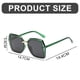 thumbnail image 2 of Gafas de sol personalizadas del tiroteo de la calle de la moda de los vidrios de la moda, hechas de la resina y del metal, 2 of 5