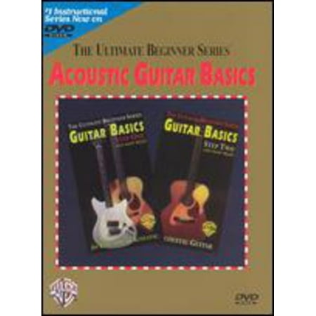 Ultimate Beginner Series Rock Bass - Ultimate Beginner Series: Acoustic Guitar Basics (DVD)