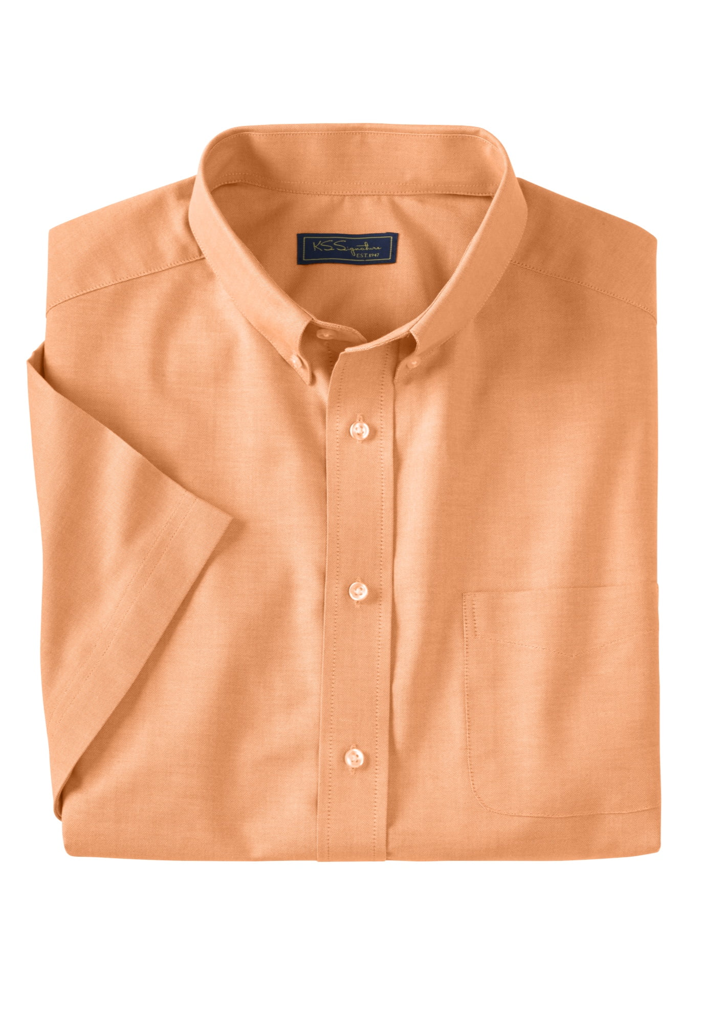 big and tall orange shirt