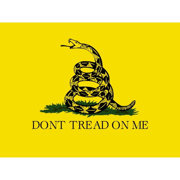 12in x 9in Gadsden Flag Magnet Magnetic Vehicle Magnets Truck Flags