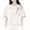 1_White, variant on Cotton Linen Tops For Women, Cuff Embroidered T-Shirts Female Round Neck Short-Sleeved Clothingloose Comfy Lightweight Shirt Cute Funny Waist Top,1_White,Large