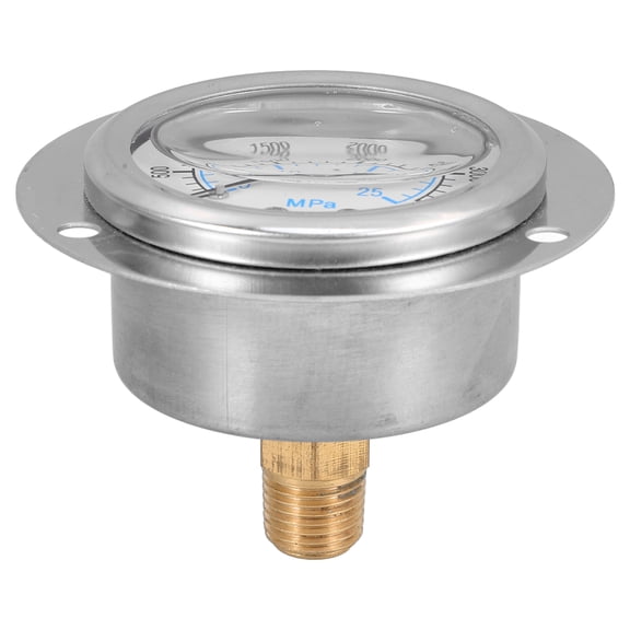 unbranded Pressure Meter Water Pressure Gauge Industrial Pressure Gauge Metal Liquid Pressure Meter