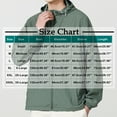 thumbnail image 3 of Stamzod Long Sleeve Sun Shirt Men Plus Size Fishing Shirts for Outdoor Hiking Camping Summer Solid Color Workout Sun Protection Shirts for Men Army Green M, 3 of 7