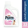 Purex Liquid Laundry Detergent, Baby, 50 Fluid Ounces, 33 Loads