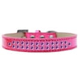thumbnail image 3 of Premium Two Row Rim Set Purple Crystal Ice Cream Collar, 3 of 8