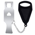 thumbnail image 1 of Cerradura de puerta portátil, cerradura de viaje, cerradura de puerta portátil, para hotel, hogar, apartamento plateado + negro 2 piezas esquí esquí Gafas de esquí, 1 of 4