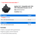 thumbnail image 2 of Ignition Coil - Compatible with 1996 - 2001 Oldsmobile Bravada 4.3L V6 1997 1998 1999 2000, 2 of 2