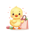 thumbnail image 4 of cartoon Duck Stickers Stickers, Waterproof Duck Stickers Sticker for Water Bottle Laptop Phone Cases Planner Skateboard Luggage Helmet Party Favor Decor, Ideal for Adults Teens Teacher Rewards, 4 of 9