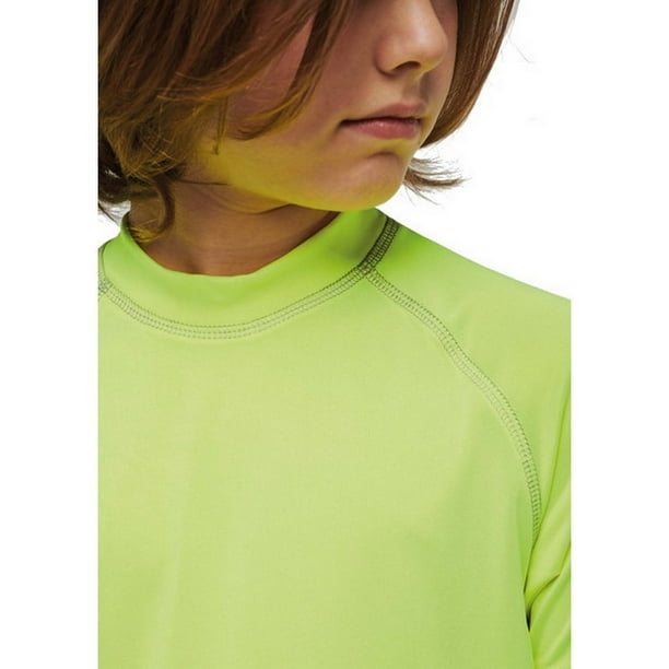 Proact Camiseta Surg para ninos ninas Amarillo Fluorescente Proact UTPC3724 fluorescentyellow Walmart en linea