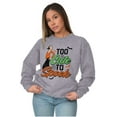 thumbnail image 3 of Popeye Olive Oyl Too Cute Halloween Women Crewneck Sweatshirt Brisco Brands S, 3 of 6