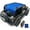 Blue, variant on Shadeidea Sun Shade for Jeep Wrangler JK (2007-2018) 2 Door Sunshade Top Front+Rear+Trunk-Black Mesh Screen Cover UV Blocker with Grab Bag Storage Pouch-10 Years Warranty