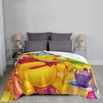 thumbnail image 6 of Winnie The Pooh Fleece Blanket Super Soft Cozy Throw Blanket Fuzzy Comfy Flannel Blanket Warm Plush Blankets And Throws For Couch, Sofa, Bed 40"X30", 6 of 7
