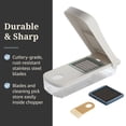 thumbnail image 3 of Farberware Professional Vegetable Chopper with Stainless Steel Blades and Container, 3 of 11