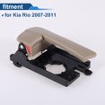 thumbnail image 4 of Manija de puerta interior del lado derecho trasero para Kia Rio 2007-2011, manija de puerta interior No.836201G000 Beige Negro 1 Pc, 4 of 6