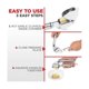 thumbnail image 2 of Press Stainless Steel Mincer And Crusher With Silicone Roller Peeler. Rust Proof, Easy Squeeze, Dis, 2 of 5
