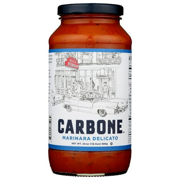 CARBONE SAUCE DELICATO MARINARA 24 OZ - Pack of 6