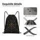 thumbnail image 4 of Fotbe Golden Spider Web Bolsa Mochila con Cordón Estampada, Bolsa de Gimnasio Deportiva, Bolsa Cinch, Bolsa con Cordón para Hombres y Mujeres-Medium, 4 of 6