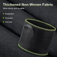 thumbnail image 5 of 12 Pack Grow Bags, 3 Gallon Thick Fabric Pots for Plants, Sturdy Handles & Reinforced Stitching, Labels Included, Black, 5 of 10