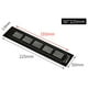 thumbnail image 2 of 50mm Cabinet Wardrobe Air Vent Grille Ventilation-Cover Wardrobes Shoe Cabinets Aluminium Rectangular Breathable Cooling Vent, 2 of 7