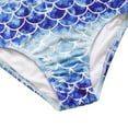 thumbnail image 6 of Yuanyu Girls One Piece Swimsuit Kids Ruffle Bathing Suit Swimwear Beachwear 5-14 Years, 6 of 7