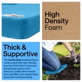 thumbnail image 3 of GORILLA GRIP Kneeling Pad, Cushioning Support for Knees, Extra Thick, Water Resistant, 17.5x11 Blue, 3 of 9