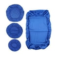 thumbnail image 2 of 4x funda protectora de tela para silla , reemplaza los accesorios universales del respaldo, funda completa multiusos para asiento de silla azul oscuro SM SunniMix Funda para sillón dental, 2 of 8