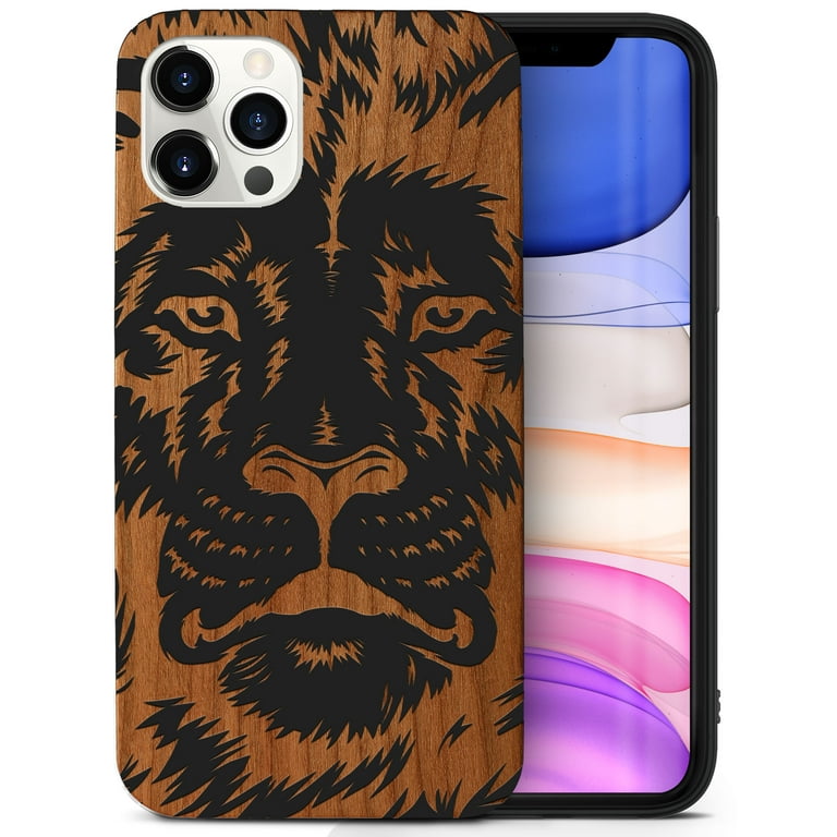Case Yard Wooden Case for iPhone-11-Pro-Max Soft TPU Silicone
