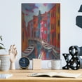 thumbnail image 6 of Luxe Metal Art 'Burano 1'  by Silvia Vassileva Metal Wall Art, 12" x 16", 6 of 9