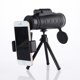 thumbnail image 5 of Tholdsy Telescopio monocular 40X60 Telescopio de bolsillo con trípode Monocular de para teléfono móvil para campamento de viaje Electrónica No. 4, 5 of 6