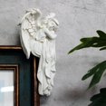thumbnail image 2 of WRITWAA Set of 2 White Resin Angel Statues Decorative Sculpture Ornaments for Home and Garden Decor, 2 of 7