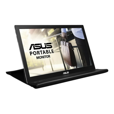 ASUS - 15.6" LED HD Monitor (USB) - Black