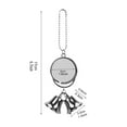 thumbnail image 3 of Xihbxyly Colgante Navideño con Foto, Diseño de Doble Cara, Recuerdo Personalizado, Decoración para Árbol de Navidad, Versátil para Bolsos o Ropa, Regalo Perfecto para Navidad, Aleación de 16 G., 3 of 7