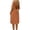 Orange, variant on Horkkom Midi Dresses for Women Sleeveless Beach V Neck Backless Dresses Flowy Loose Summer Dresses, S-3XL