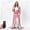 Pink, variant on TacleeKii Wearable Heated Blanket with Foot Pocket and Hood, Electric Heated Throw with Sleeves and Belt, 10 Heat Settings, 1-9H Timer, Full Body Warmth, Machine Washable, 50" x 72" + 18"