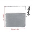 thumbnail image 2 of Electric heated foot pad, winter flannel foot warmer, 2 of 5