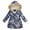 Blue, variant on Girls Winter Coats Size 10-12 Teal Toddler Boys Girls Winter Coat Bear Ears Hooded Jacket Reversible Wear Thicken Windproof Zip Warm Outwear Navy Size 3-4 Years