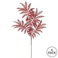 thumbnail image 3 of Vickerman 22" Red Glitter Sumac Artificial Christmas Spray. Includes 6 sprays per pack., 3 of 3