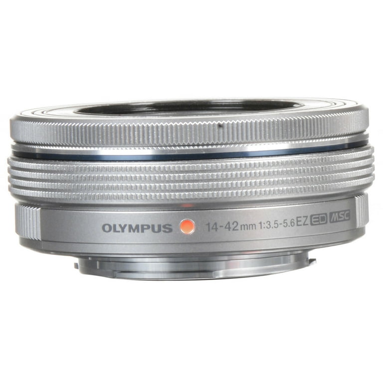 Olympus M.Zuiko Digital ED 14-42mm f/3.5-5.6 EZ Lens - Silver