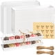 thumbnail image 1 of Cajas desechables Kucoele para macarrones Strawberry Boxes, paquete de 25, 1 of 7